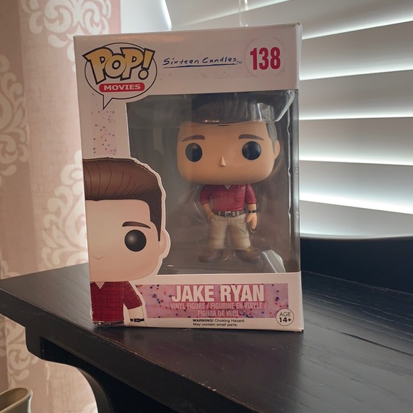 Funko POP Jake Ryan Vinyl Figure 138 Sixteen Candles NIB
